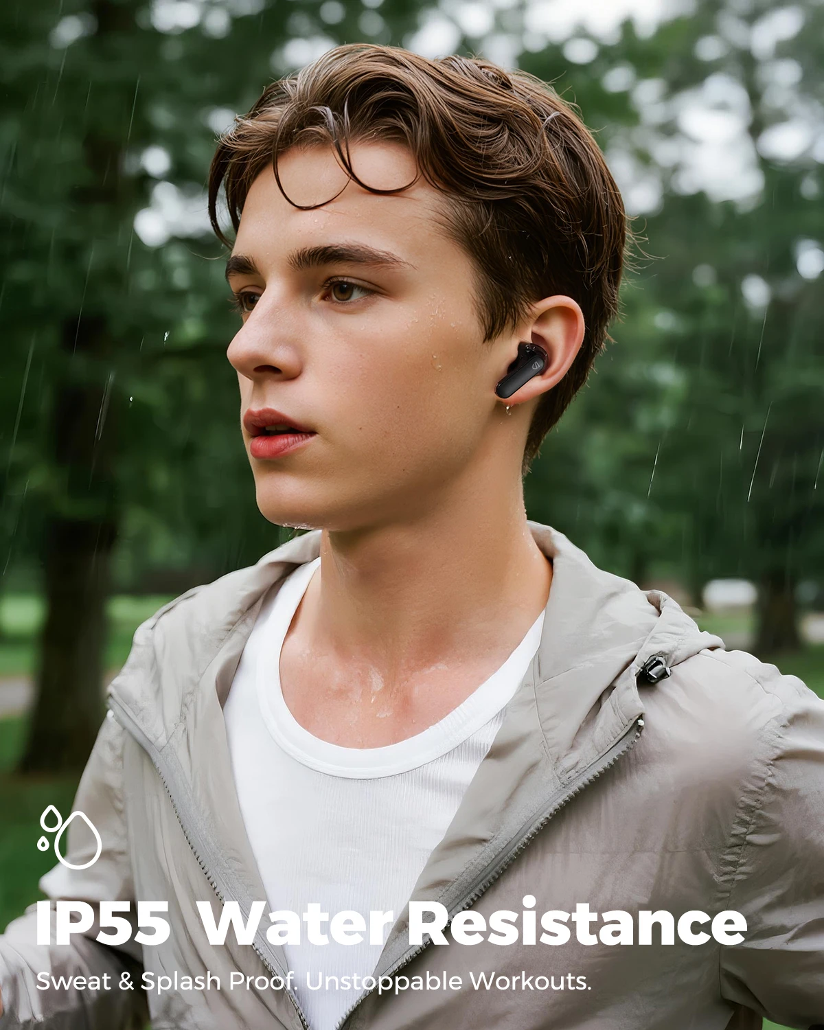 SoundPEATS Q3 Pro Wireless Earbuds – ANC Noise Cancelling, Bluetooth 6.0, 4-Mic Clear Calls, 13mm Hi-Fi Bass, Multipoint Connection