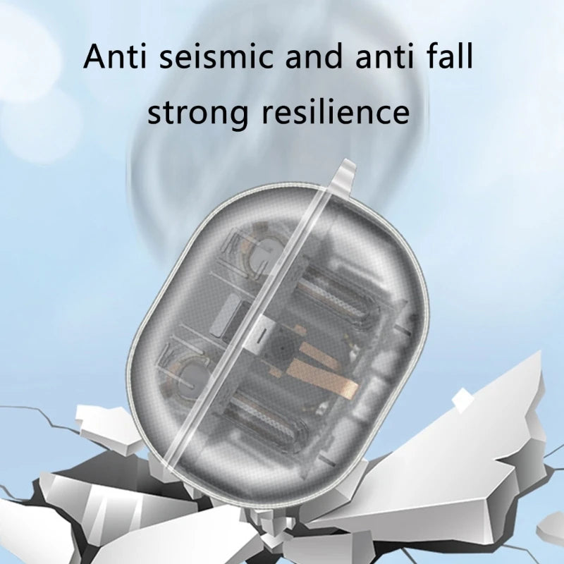 Protective Carrying Case Shockproof For SoundPEATS Capsule3 Pro Headphone Dustproof Housing Washable Scratch Resistant Sleeve