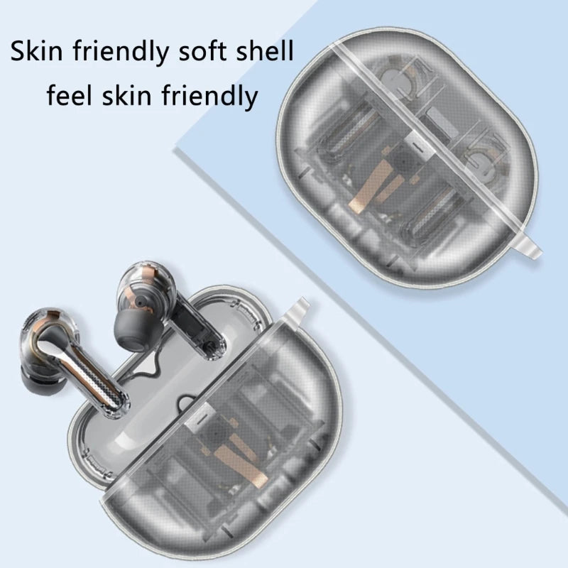 Protective Carrying Case Shockproof For SoundPEATS Capsule3 Pro Headphone Dustproof Housing Washable Scratch Resistant Sleeve